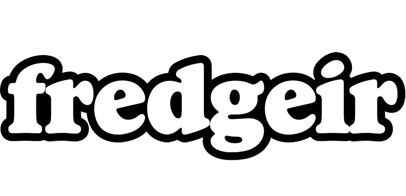 Fredgeir panda logo