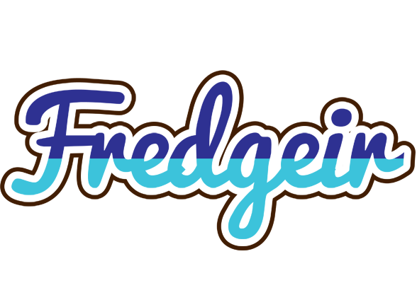 Fredgeir raining logo