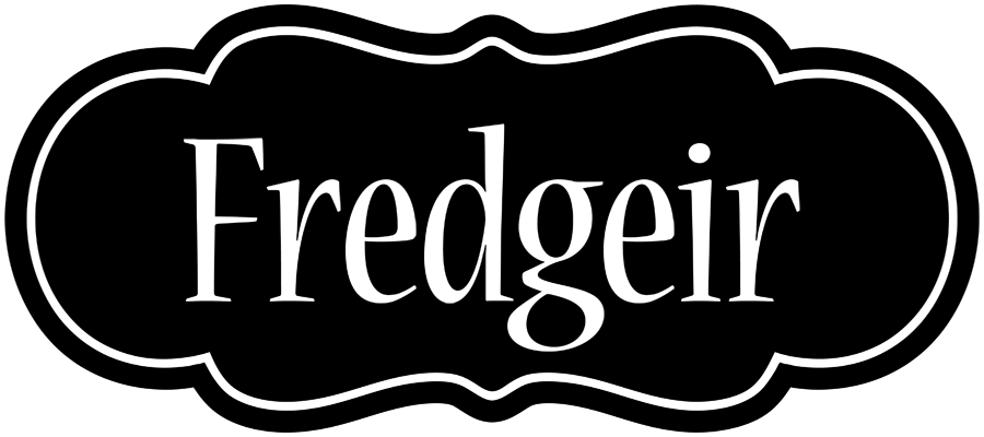 Fredgeir welcome logo