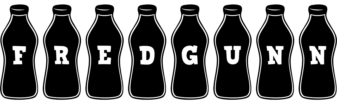 Fredgunn bottle logo