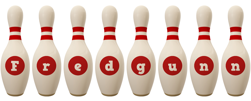 Fredgunn bowling-pin logo
