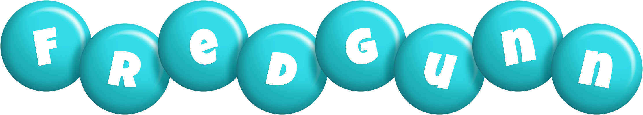 Fredgunn candy-azur logo