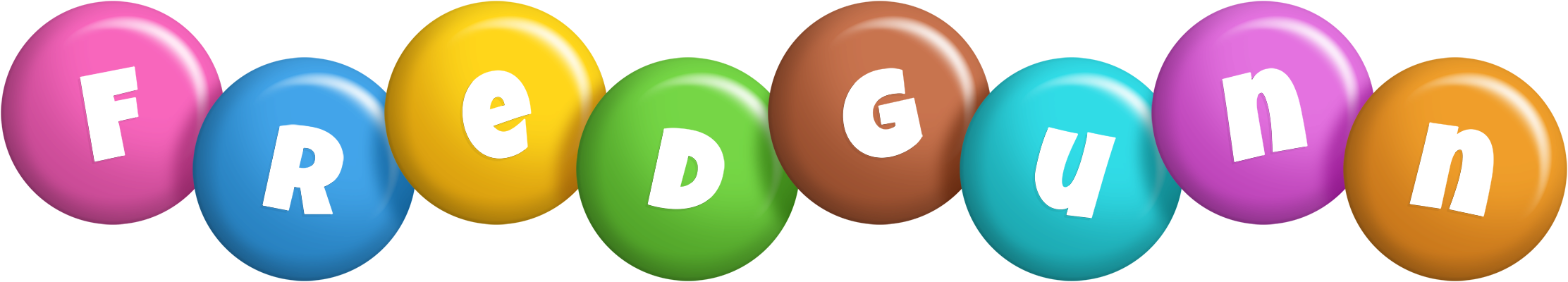 Fredgunn candy logo