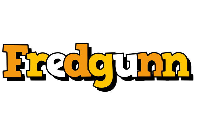Fredgunn cartoon logo
