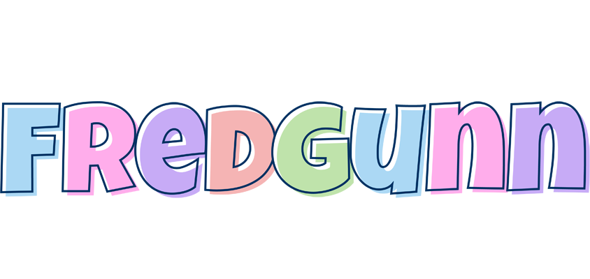 Fredgunn pastel logo