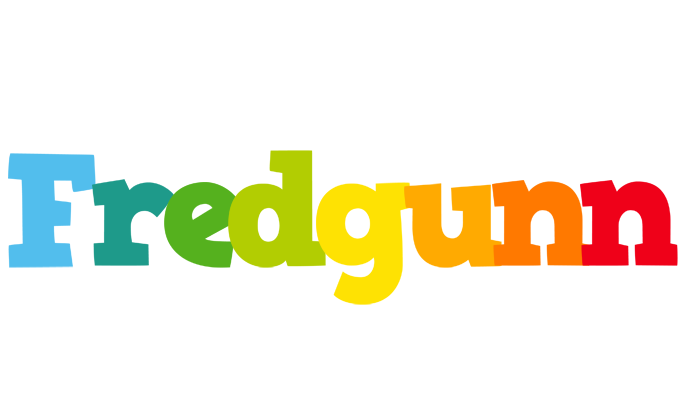 Fredgunn rainbows logo