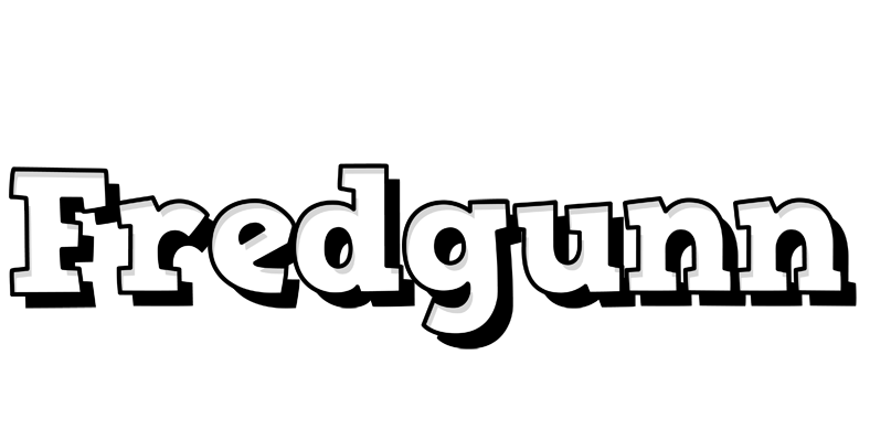 Fredgunn snowing logo