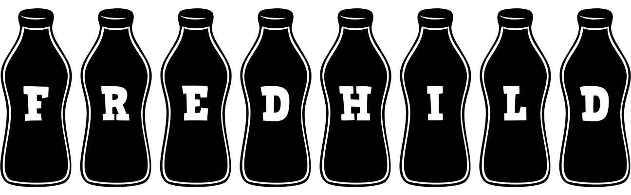 Fredhild bottle logo