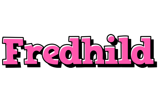Fredhild girlish logo