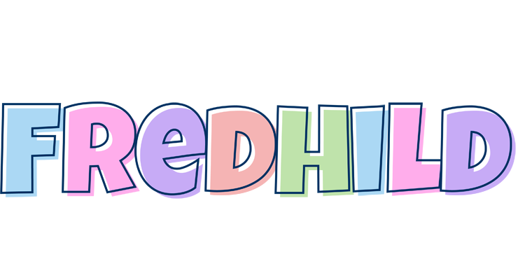 Fredhild pastel logo