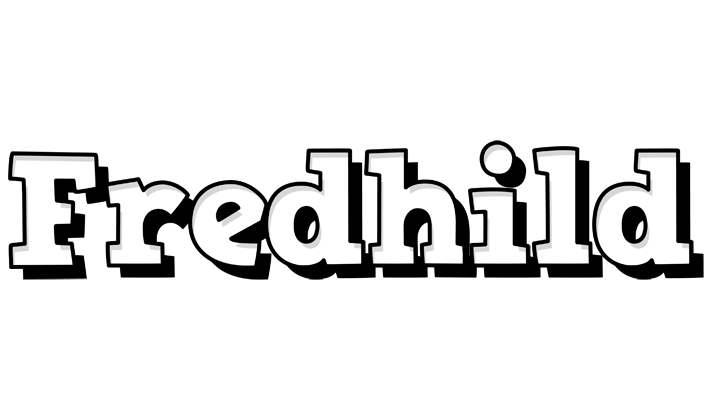 Fredhild snowing logo