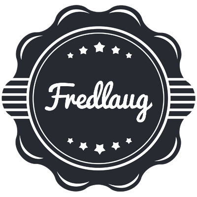 Fredlaug badge logo