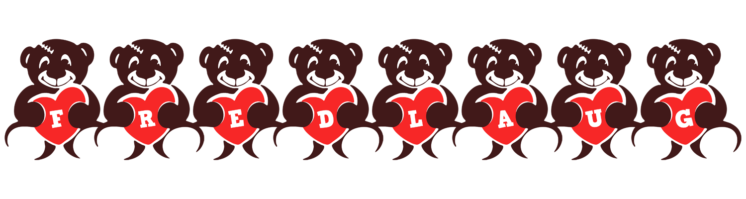 Fredlaug bear logo