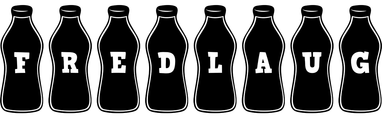 Fredlaug bottle logo