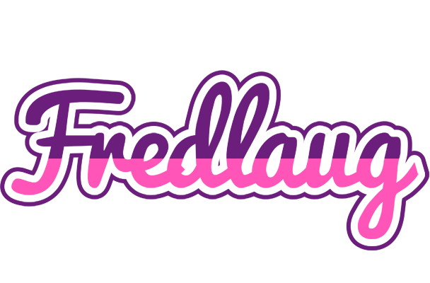 Fredlaug cheerful logo