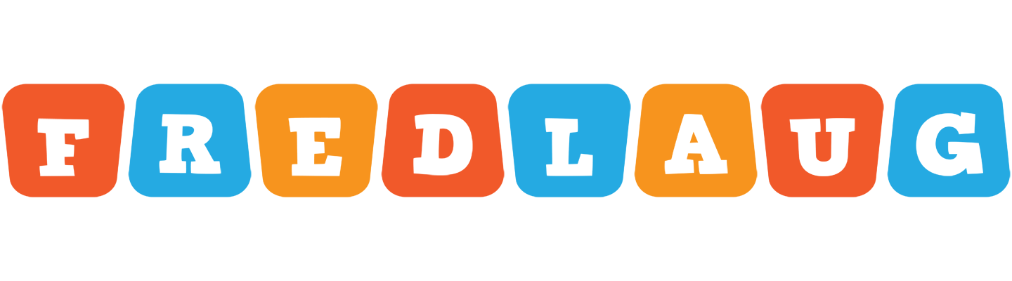 Fredlaug comics logo