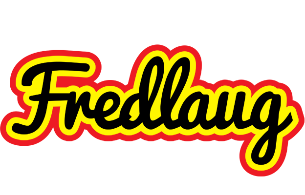 Fredlaug flaming logo