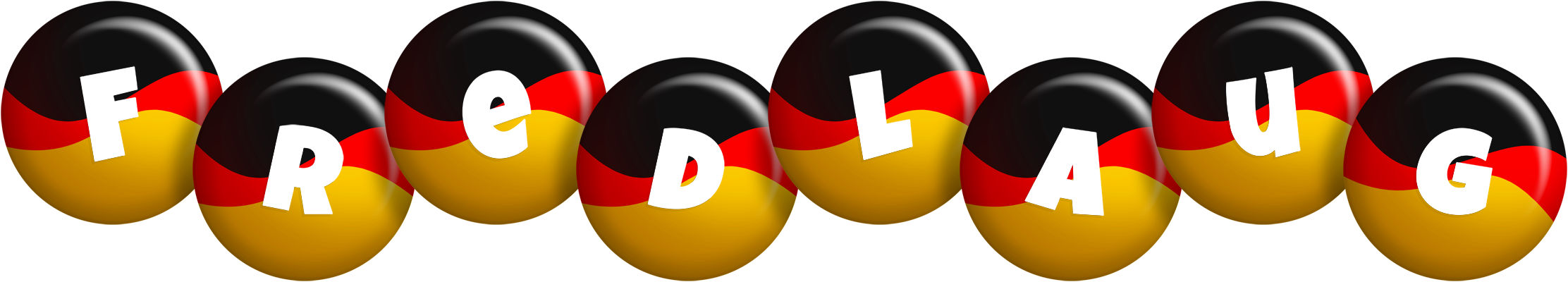 Fredlaug german logo