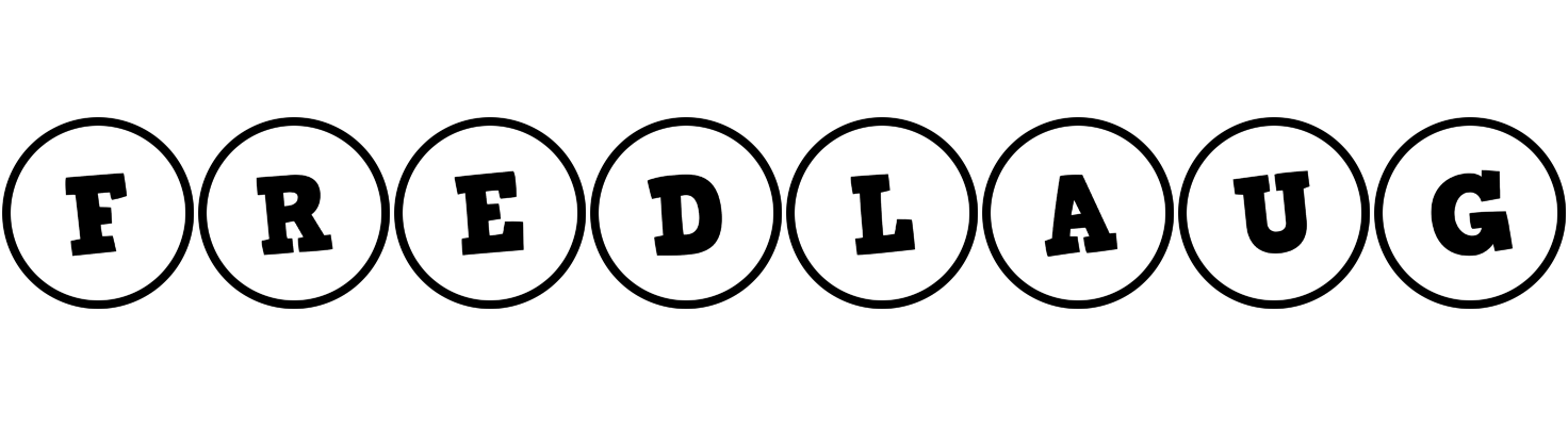 Fredlaug handy logo