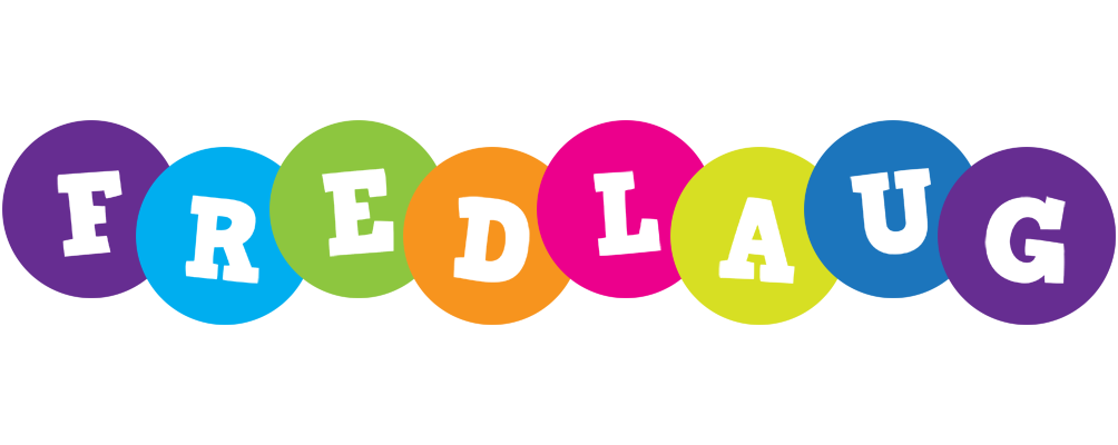 Fredlaug happy logo