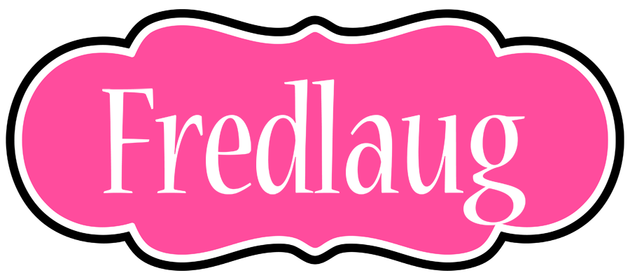 Fredlaug invitation logo