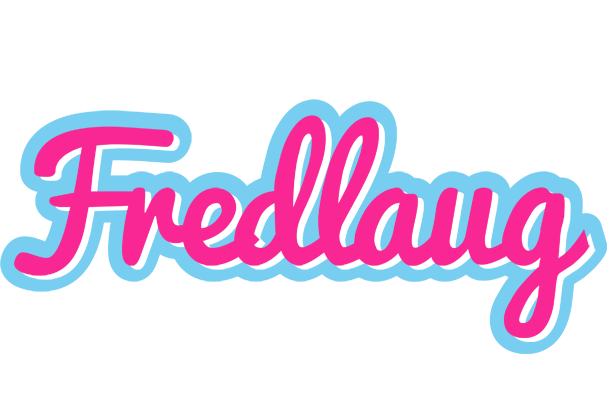 Fredlaug popstar logo