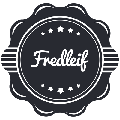 Fredleif badge logo