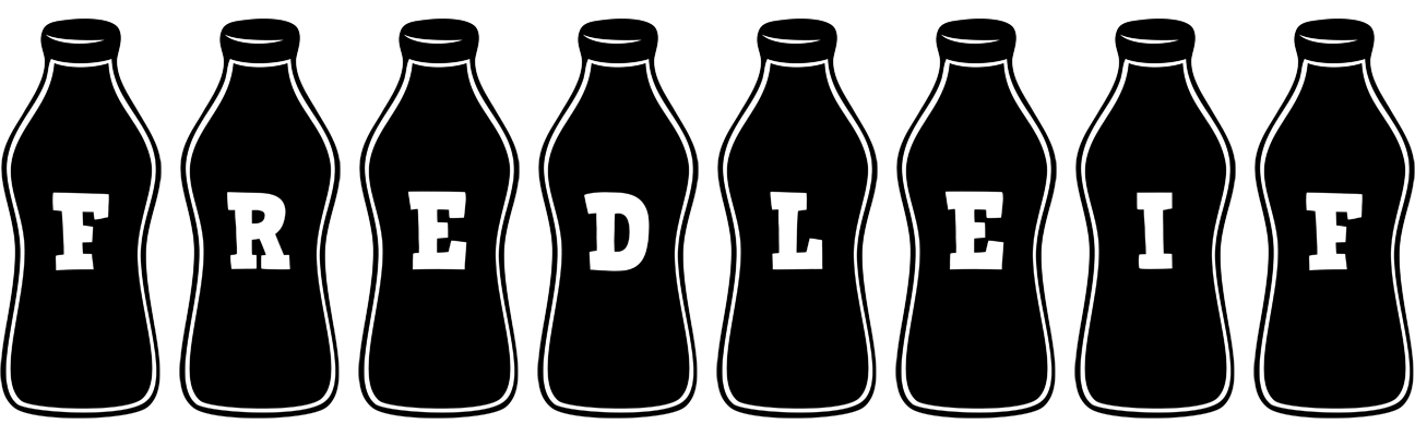 Fredleif bottle logo