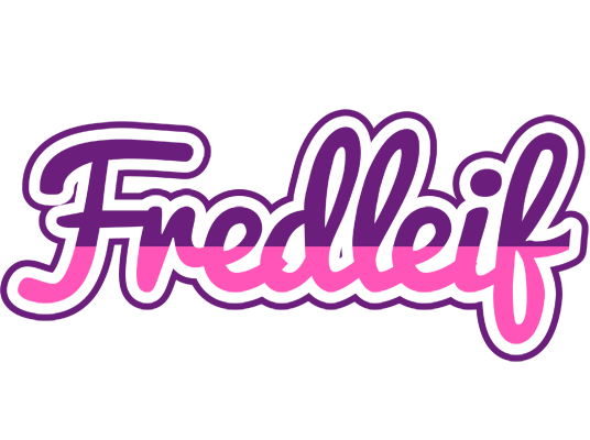 Fredleif cheerful logo