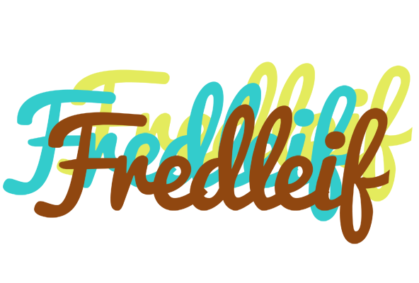 Fredleif cupcake logo