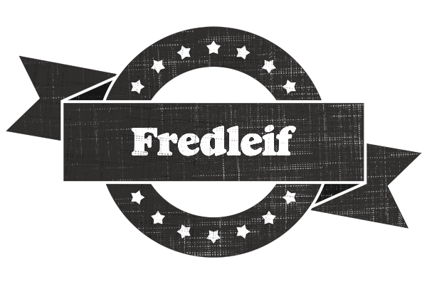 Fredleif grunge logo