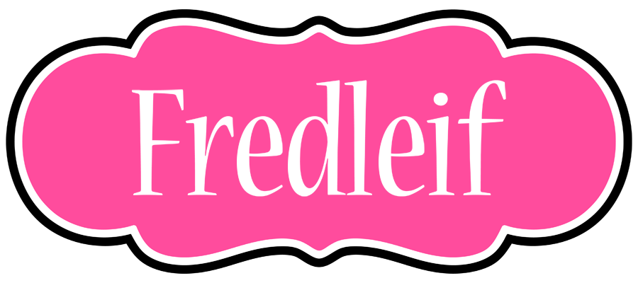 Fredleif invitation logo