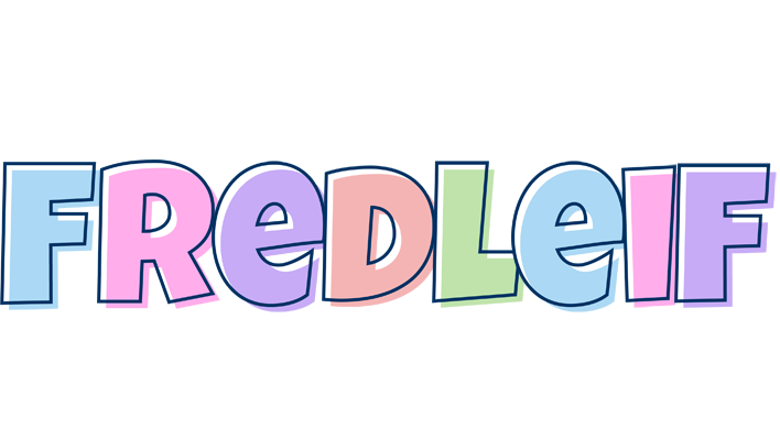 Fredleif pastel logo