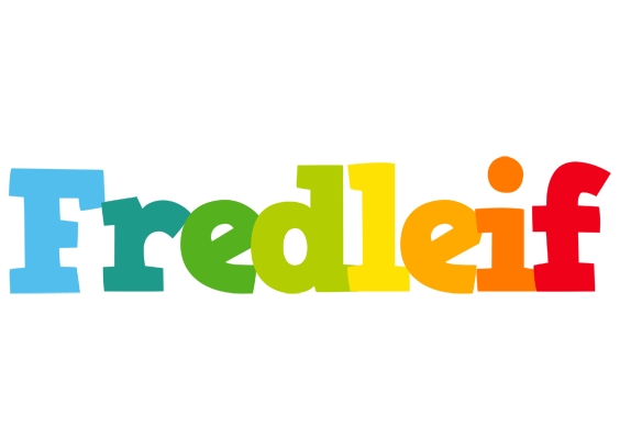 Fredleif rainbows logo