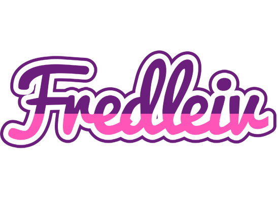Fredleiv cheerful logo