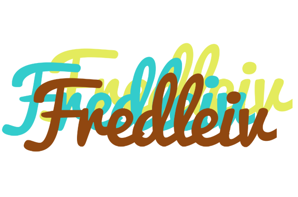 Fredleiv cupcake logo