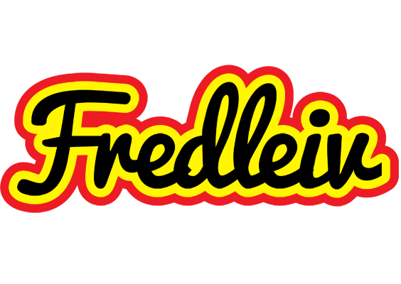 Fredleiv flaming logo