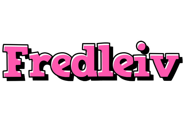 Fredleiv girlish logo