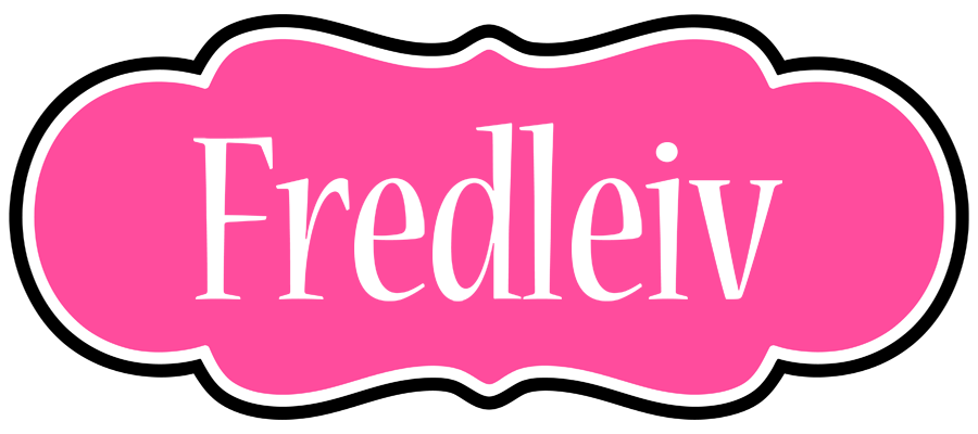 Fredleiv invitation logo