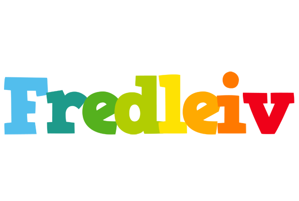 Fredleiv rainbows logo