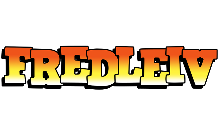 Fredleiv sunset logo