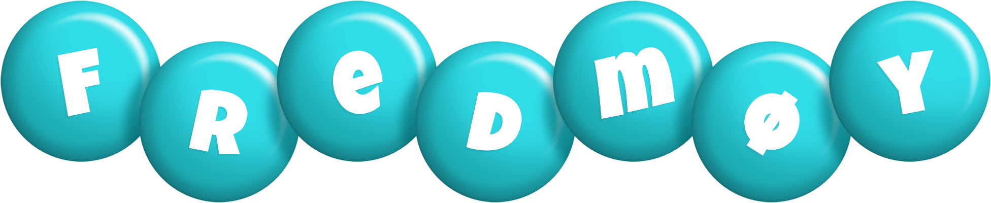 Fredmøy candy-azur logo