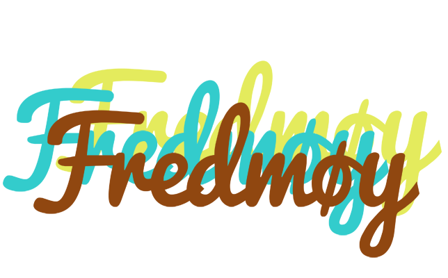 Fredmøy cupcake logo