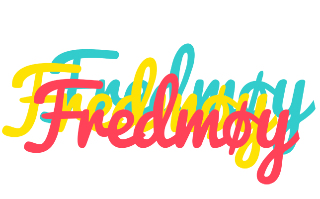 Fredmøy disco logo