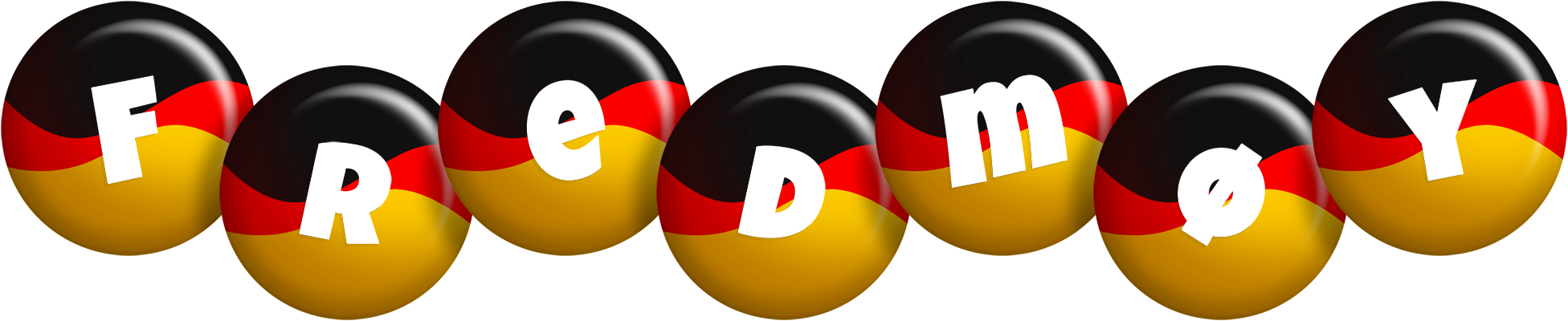 Fredmøy german logo