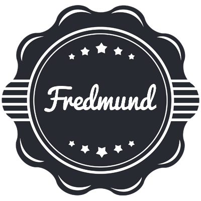 Fredmund badge logo