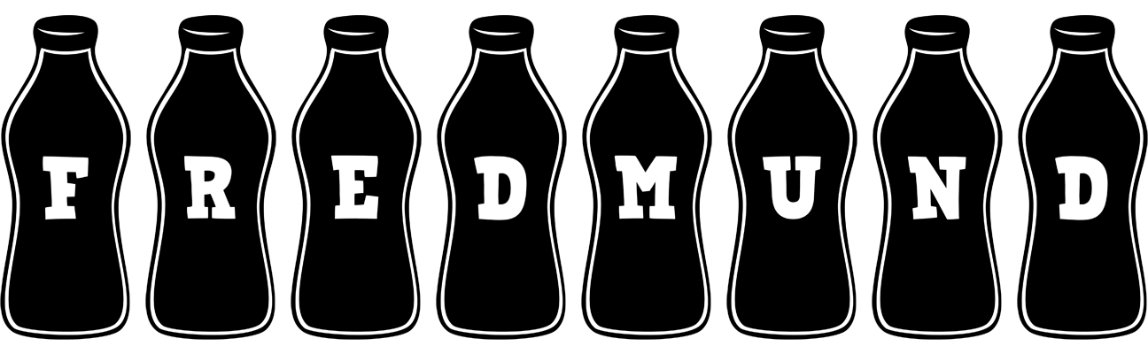 Fredmund bottle logo