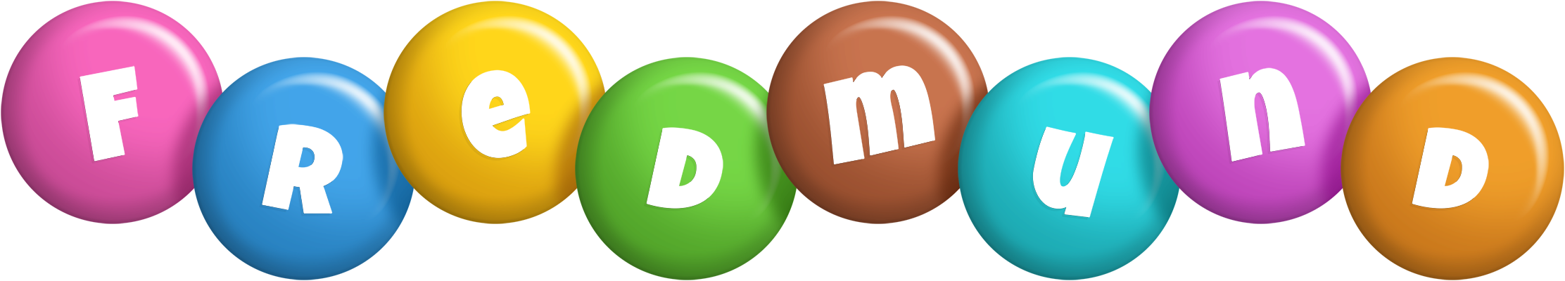 Fredmund candy logo