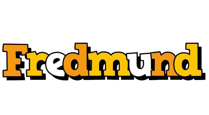 Fredmund cartoon logo