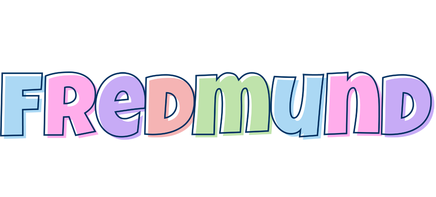 Fredmund pastel logo